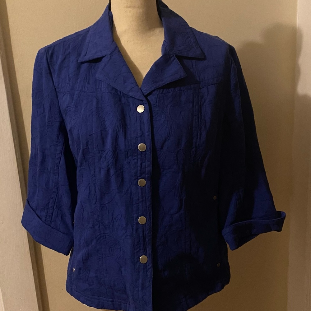 Coldwater Creek Blue Blazer